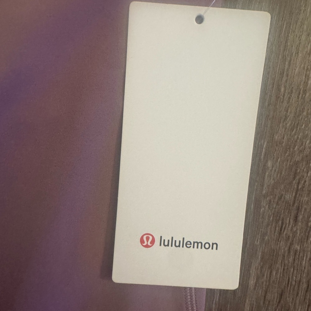 Lululemon Groove High Rise Ribbed Panel Tight/Leggings. 28”. Sz 8. Lavender Lux. - Picture 5 of 12